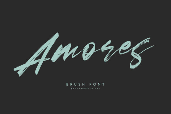 Amores: A Handwritten Font for Creative Makers
