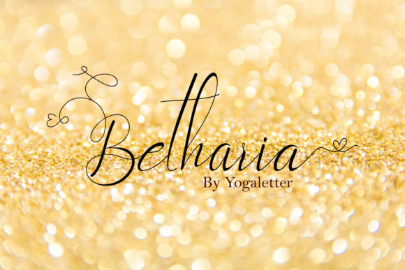 Betharia: A Flowing Script for Creative Campaigns