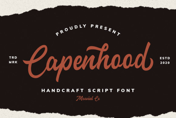 Capenhood: A Stylish Script Font
