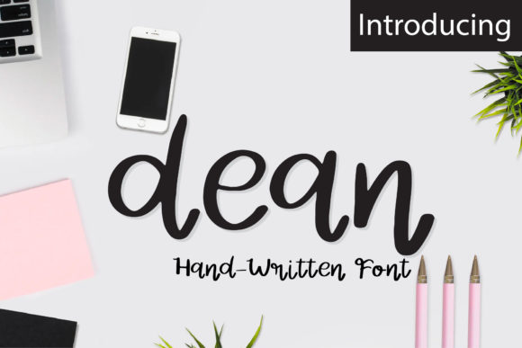 Dean: A Handwritten Font for Web Design