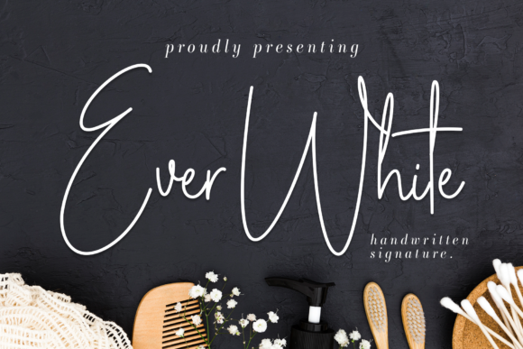 Ever White: A Font for Creative Campaigns
