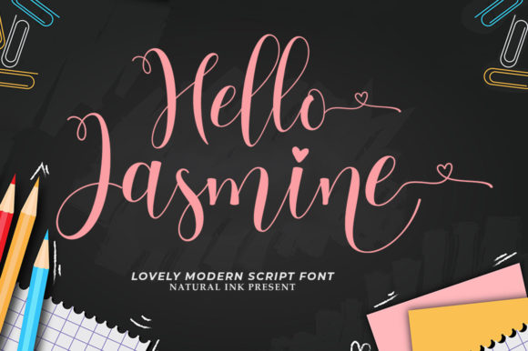 Hello Jasmine Font: Elegant Script for Business