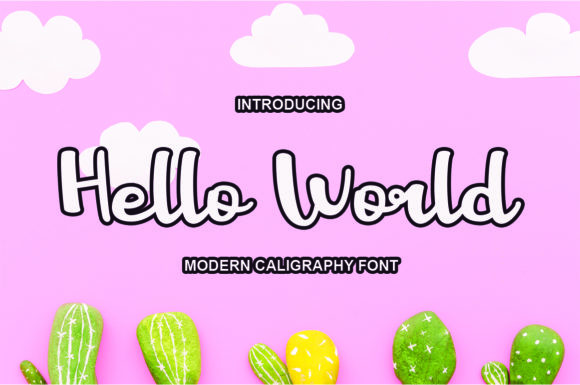 Hello World Font: A Friendly Touch for Your Brand