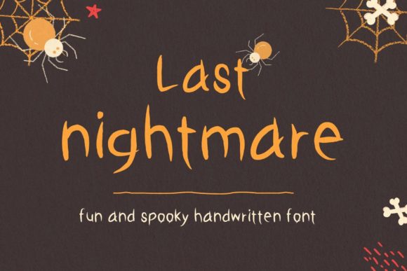 Last Nightmare Font Review