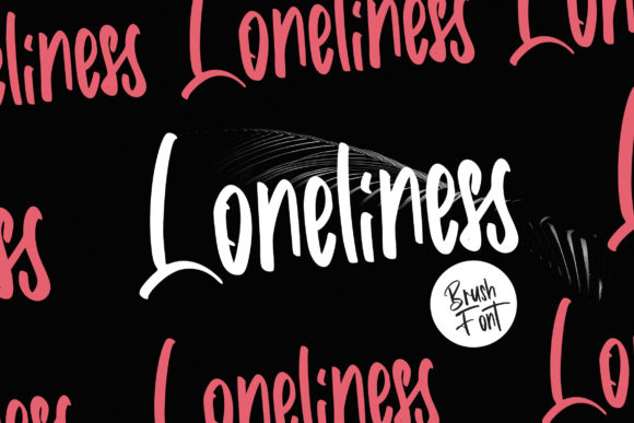 Loneliness Font for Business