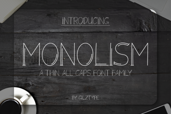 Monolism Font: Elegant Script for Editorial Design