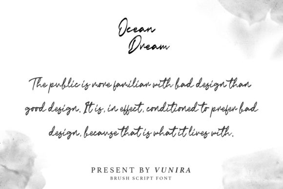 Ocean Dream Font: A Stylish Choice