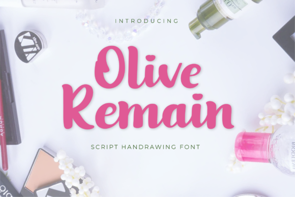 Olive Remain Font: Handwritten Elegance