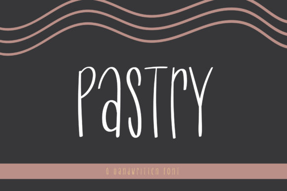 Pastry: A Handwritten Font for Web Design