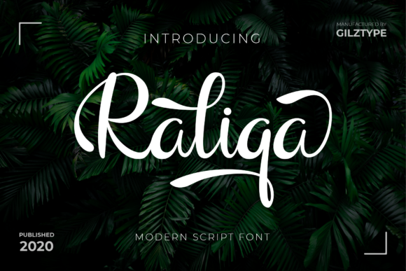Raliqa: A Delicate Script for Creative Projects
