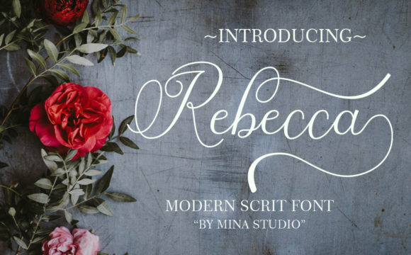 Rebecca: A Handwritten Font for Creative Makers