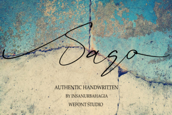 Sago: A Versatile Script Font for Creative Projects