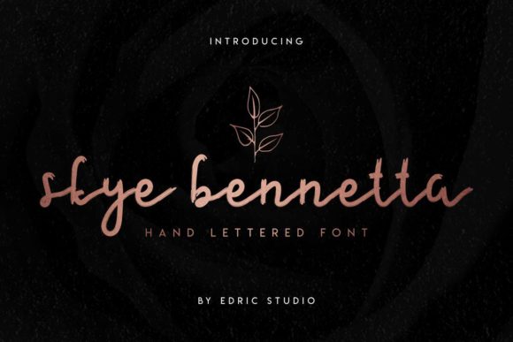Skye Bennetta: A Stylish Script Font