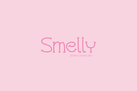 Smelly: A Sweet Handwritten Font for Creative Projects