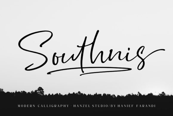 Southnis Font: Elegant Script for Web Design