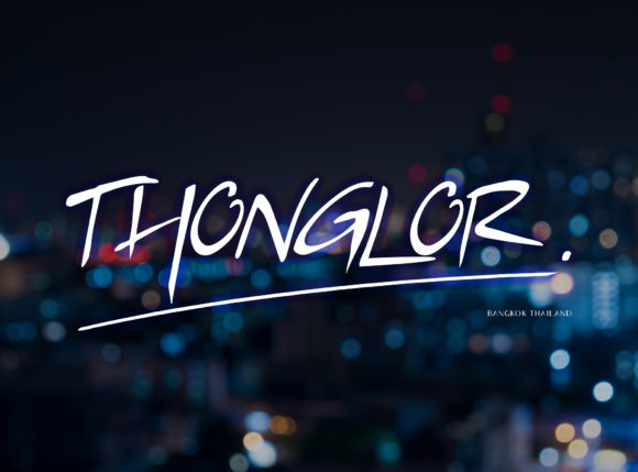 Thonglor: A Classy Handwritten Font